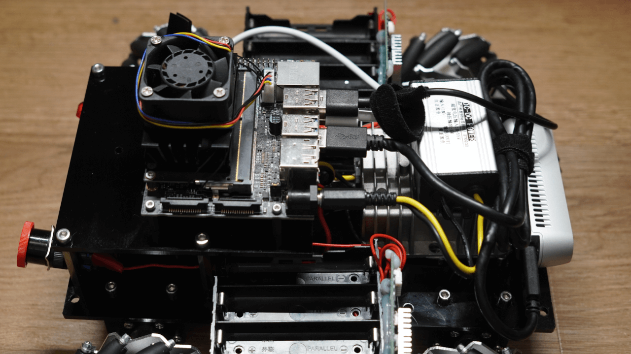 Image of the install on chassis