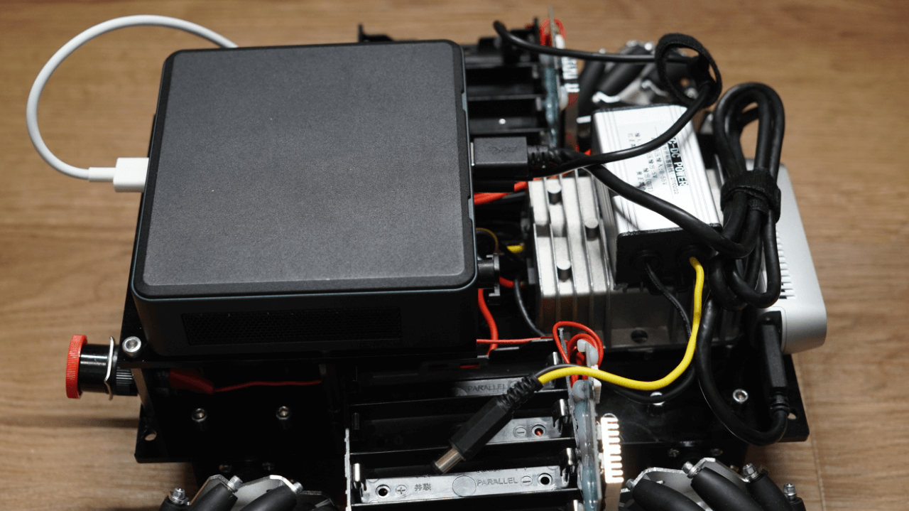 Image of the install on chassis