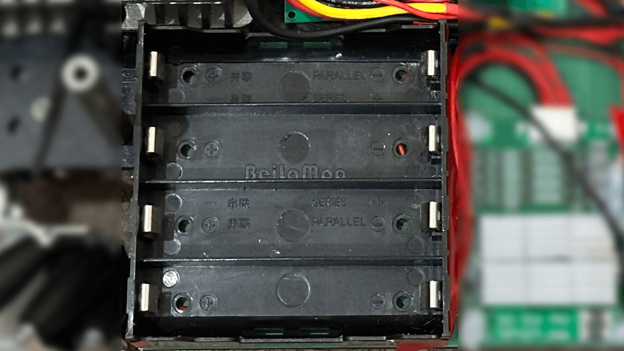 Image of the battery holder